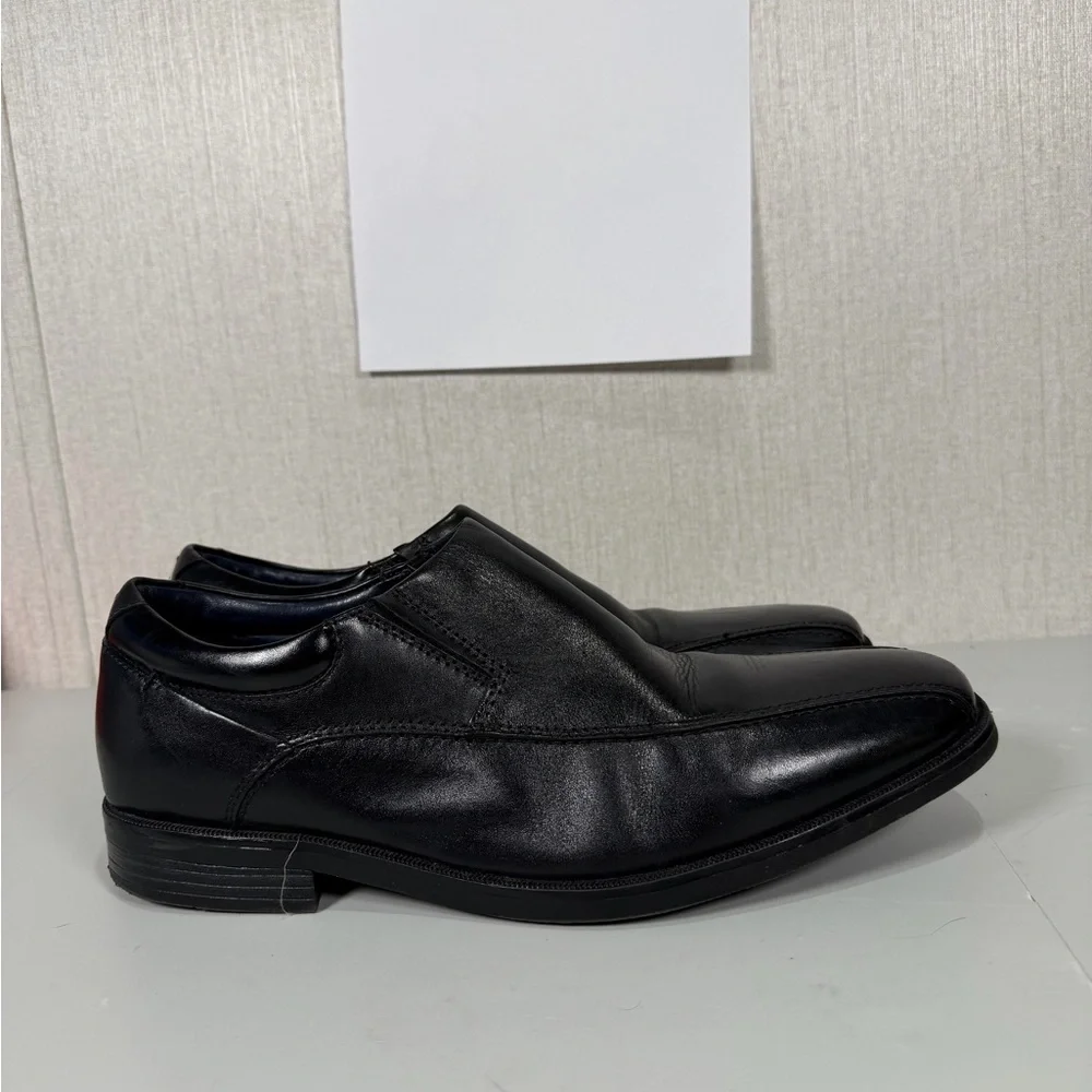 DOCKERS‎ Comfort Zone Men's Size 10M Classic Black Loafers Nice Dress Shoes Exc